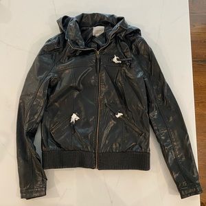 Silence and Noise vegan leather jacket
